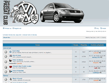 Tablet Screenshot of forum.passat-club.cz